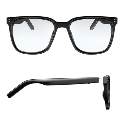 Lunettes Bluetooth VibeSound Duo – Lentilles anti-lumière bleue & solaires interchangeables